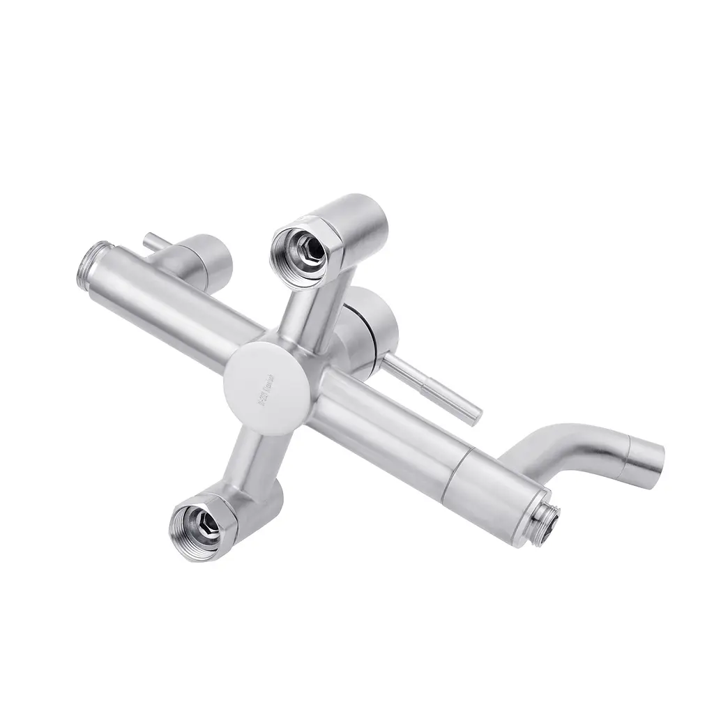 Душова система Kroner KRP Edelstahl Klassisch - ESG063 CV022977, Хром матовий - фото 4