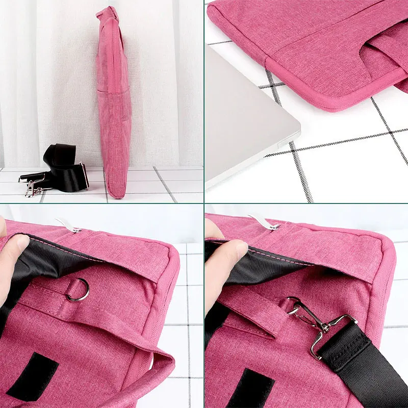 Сумка для ноутбуку Denim with Straps 15/16.2'' Rose - фото 4