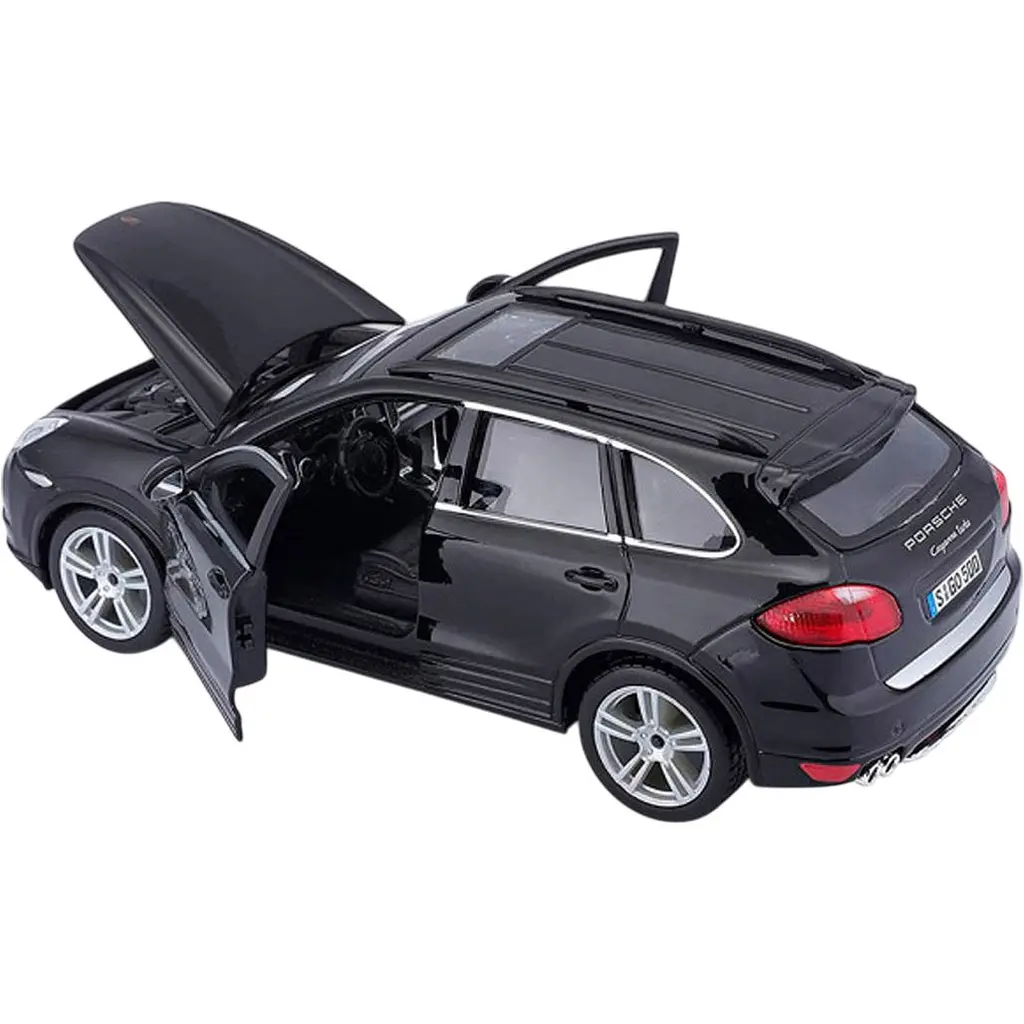 Автомодель Bburago Porsche Cayenne Turbo 1:24 Black (18-21056) [119121] - фото 4