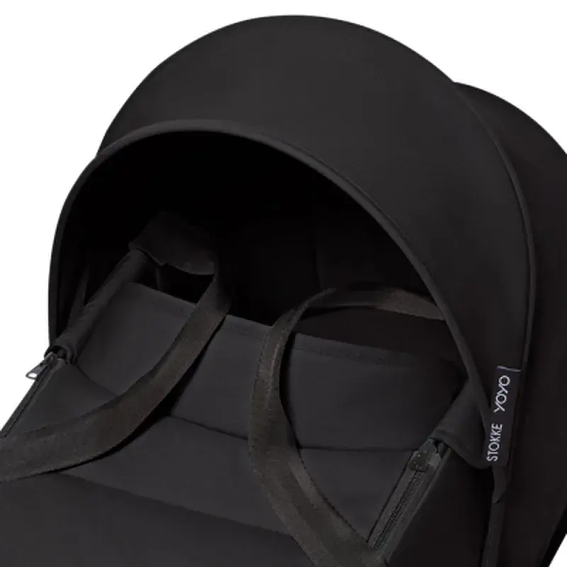 Люлька Stokke YOYO newborn shell, чорний (Black) (646303) - фото 2