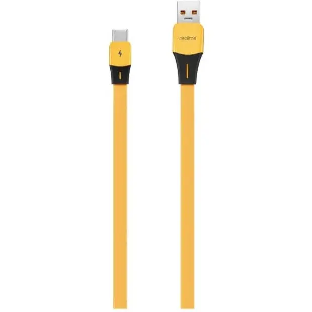 Кабель Data Cable SuperDart / Super Vooc 65W / 6A 1m USB на Type-C / USB-C для Realme yellow - фото 2