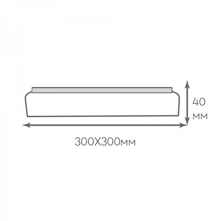 Свiтильник свiтлодiодний Ardero AL806ARD накладний 45W 5000K (80301) - фото 3