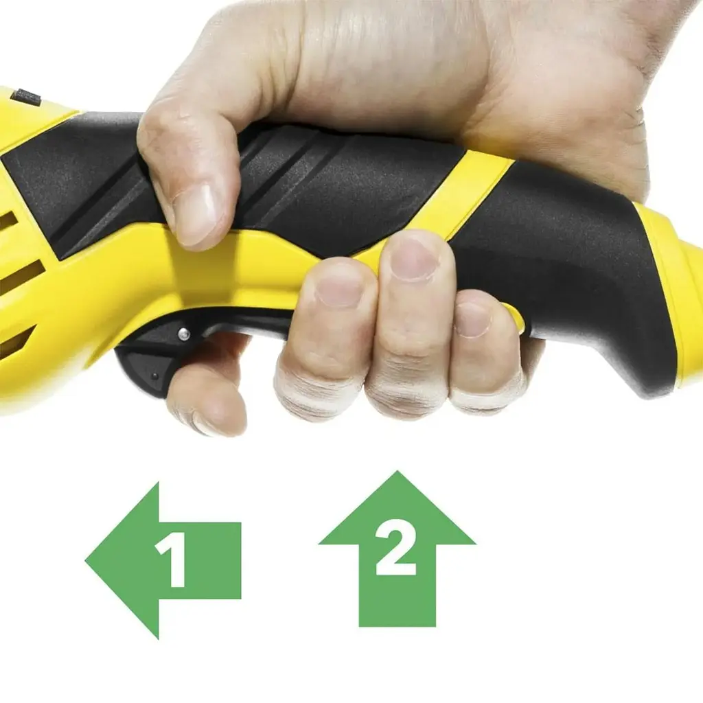 Кутова шліфувальна машина мережева Болгарка Trotec PAGS 10-125 + кейс - фото 6