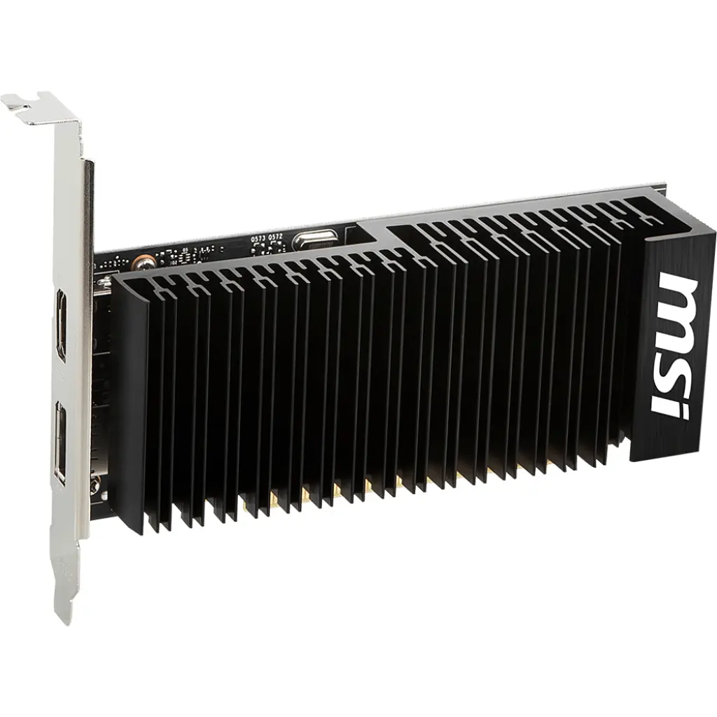 Відеокарта MSI GeForce GT1030 4Gb Silent LP OC (GT 1030 4GHD4 LP OC) - фото 3