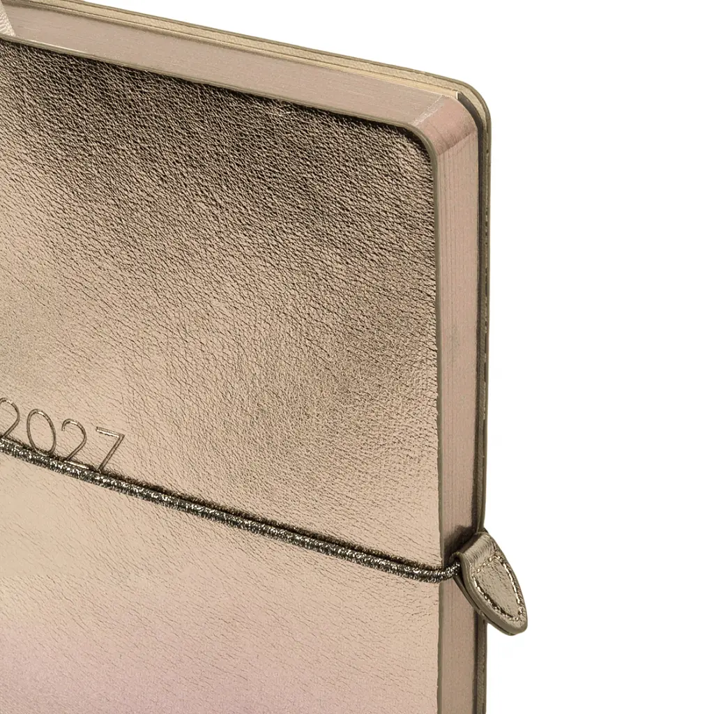 Щоденник діловий Leo Planner 2027 Glory м'який 12х20 cм 352 сторінки темно-сірий металік (252720) - фото 3