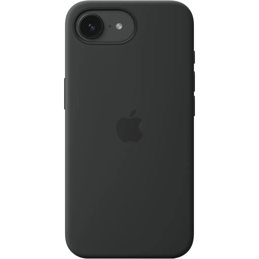 Чохол Silicone Case with MagSafe для Apple iPhone 17e/ 16e Black AAA [138723] - фото 2