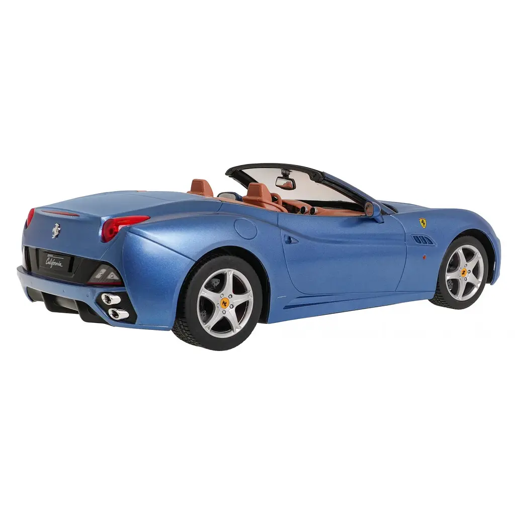 Машинка RASTAR Ferrari California R/C 1:12 голубая 47200 - фото 6