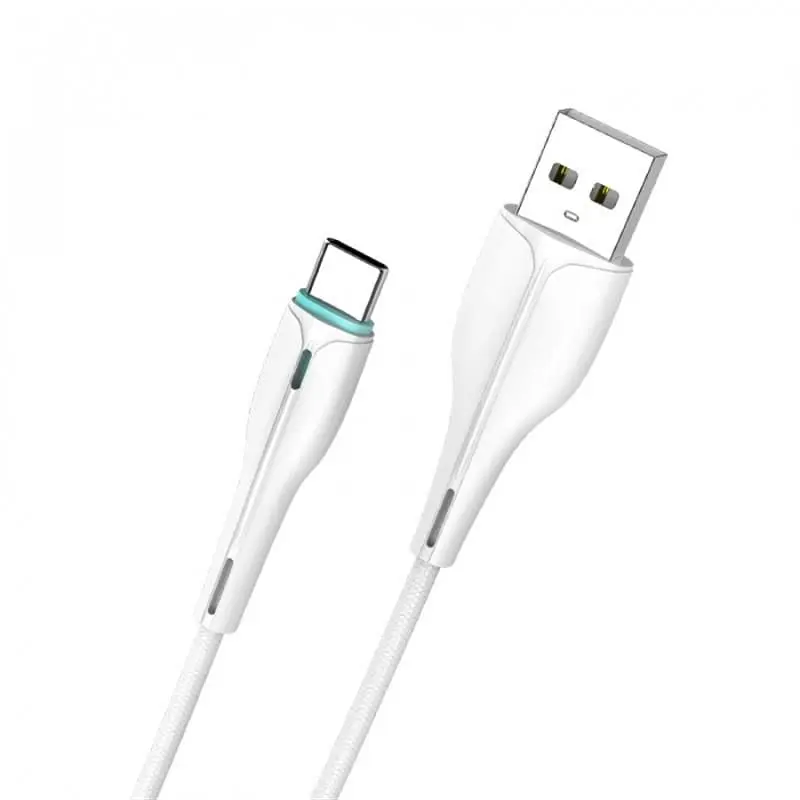 Кабель SkyDolphin S48T USB - USB Type-C (M/M), 1 м, White (SDUSB-000425) - фото 2