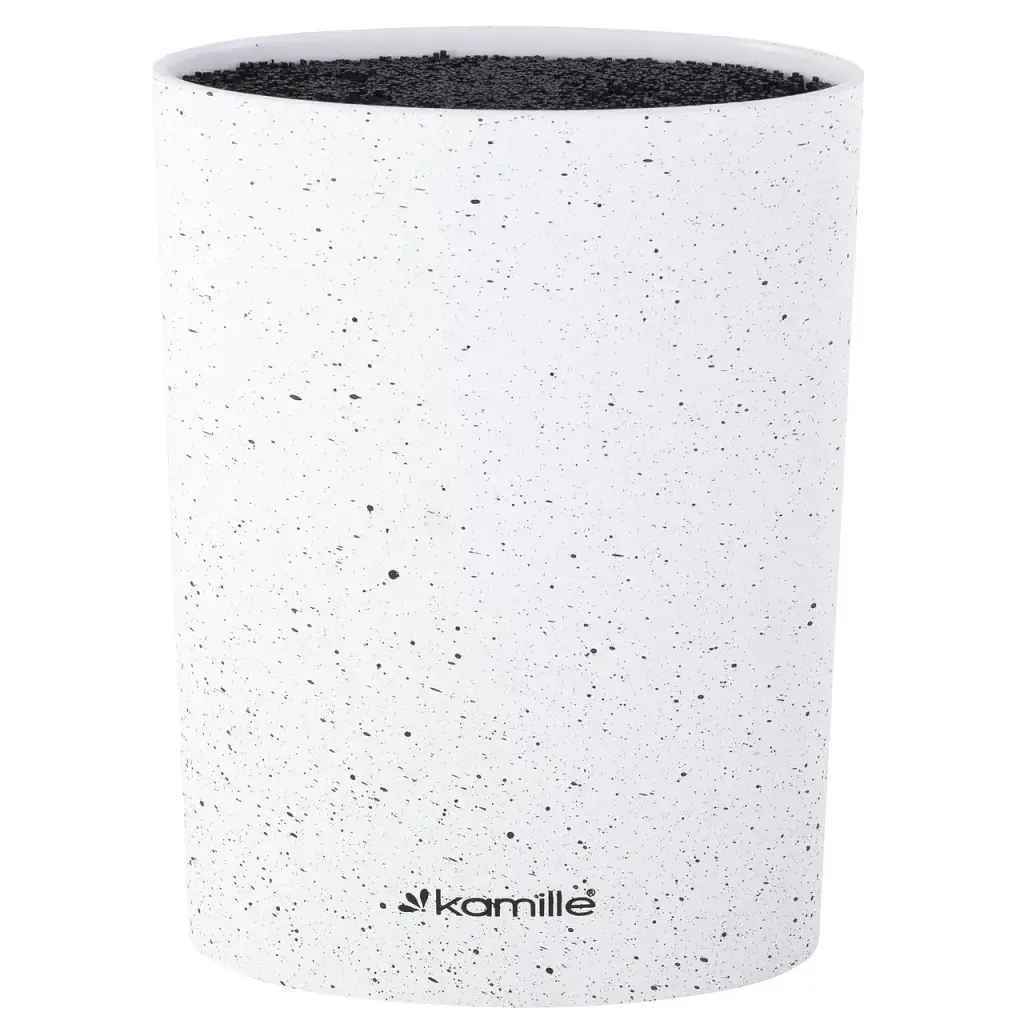 Підставка для ножів Kamille КМ-7606 white