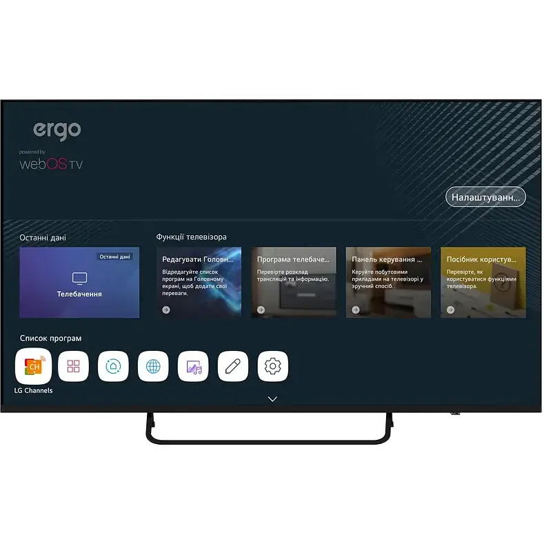 Телевізор Ergo 55WUS9200 (WebOS TV) - фото 2