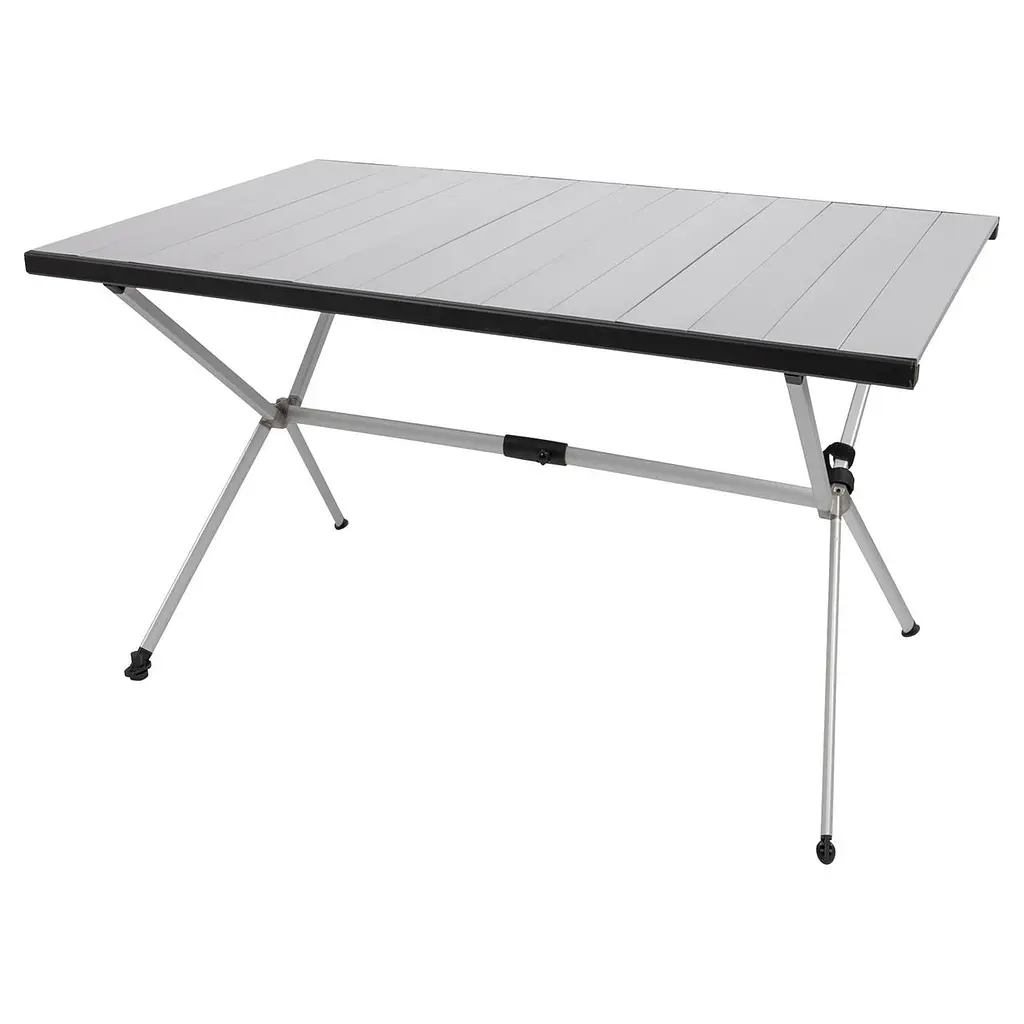 Складной стол Bo-Camp Lamel 121x80 cm Aluminium (1404438) - фото 3