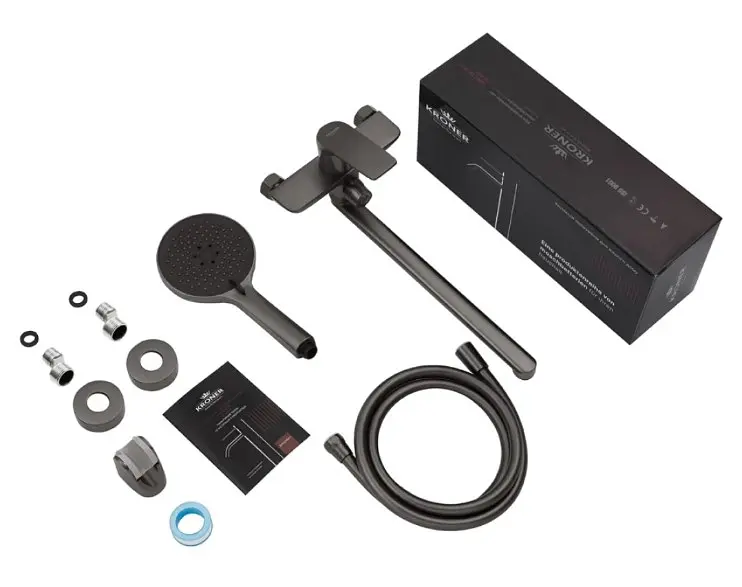 Смеситель для ванны Kroner KRP Graz - GRP070 (CV031334) - фото 7