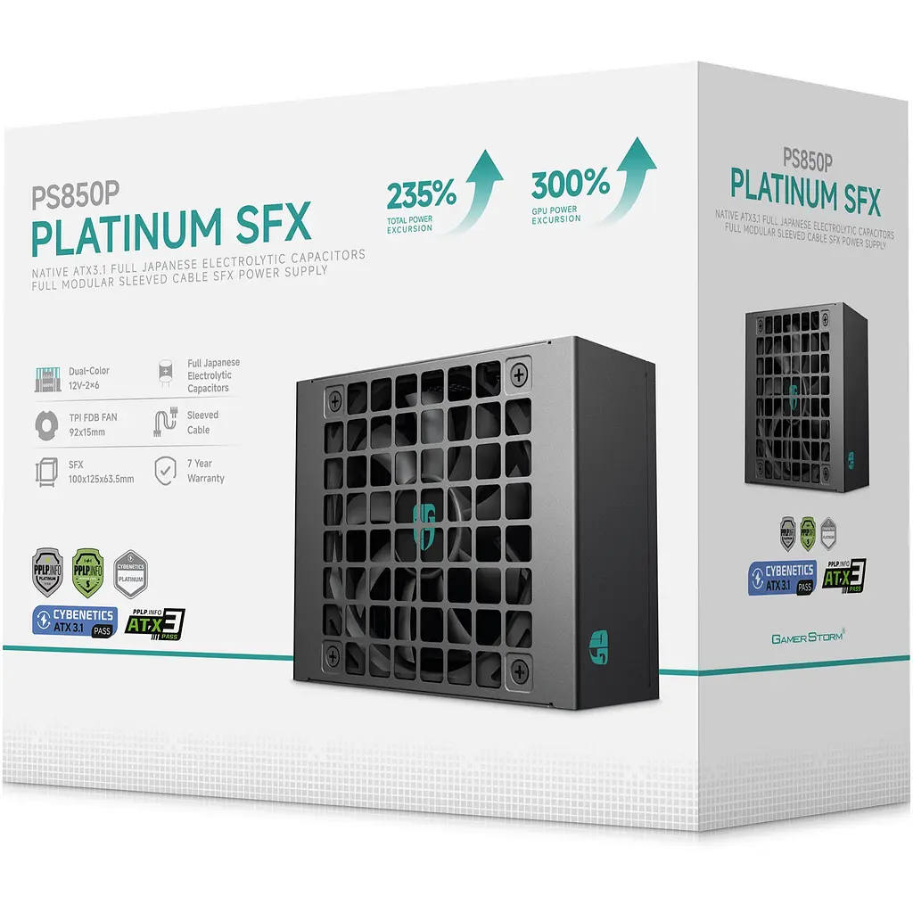 Блок живлення DeepCool GamerStorm PS850P 850W (R-PS850P-FE0B-JGEU) - фото 7