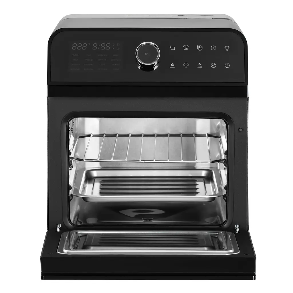 Мультипечь Ardesto 2250Вт -15л сенсорное управление 40-220°C металл/пластик бело-черный - фото 10