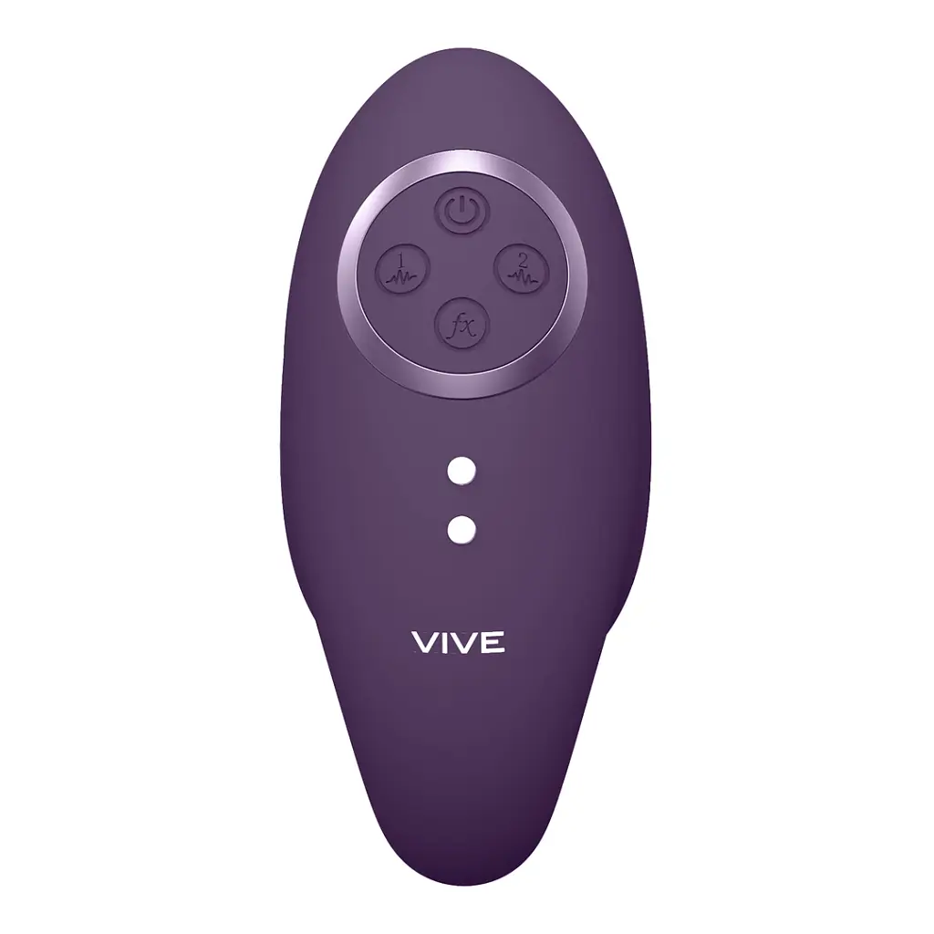 Виброяйцо Vive Aika, 9 см (фиолетовый) - фото 5