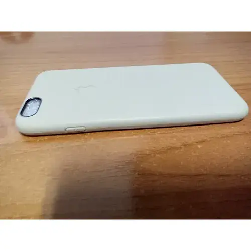 Чохол-накладка Apple для iPhone 6 прогумований 6 г під шкіру бежевий - фото 3