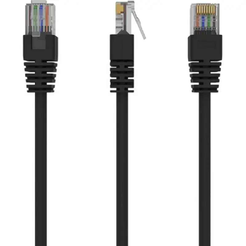 Патч-корд 1м Cablexpert (PP12-1M/BK)