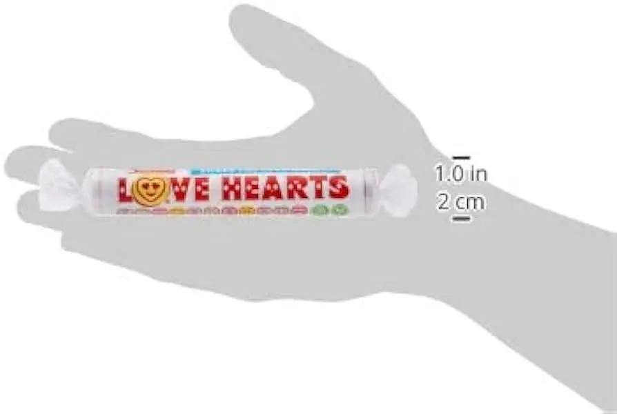 Драже Swizzels Love Hearts Giant Roll 39г - фото 5