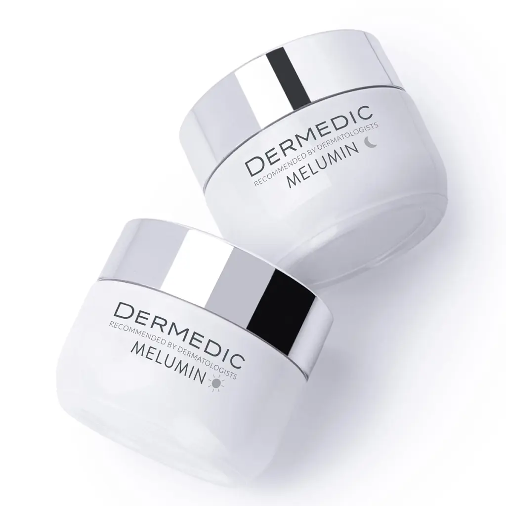 Крем для обличчя Dermedic Melumin Денний Захисний Освітлювальний SPF50+ 50 мл (5901643177089) - фото 5