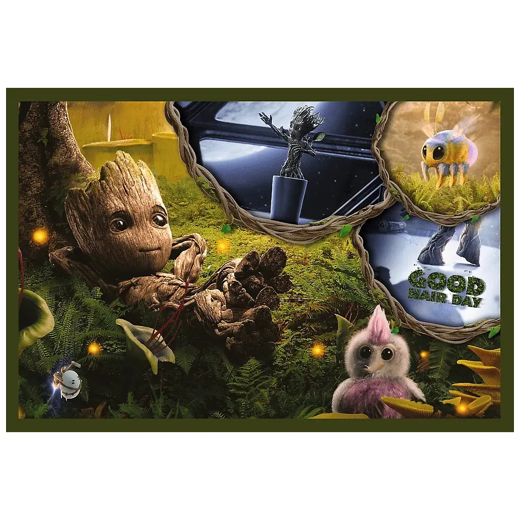 Пазл Trefl Marvel Heroes Я є Грут 2х 200 елементів (5900511133158) - фото 3