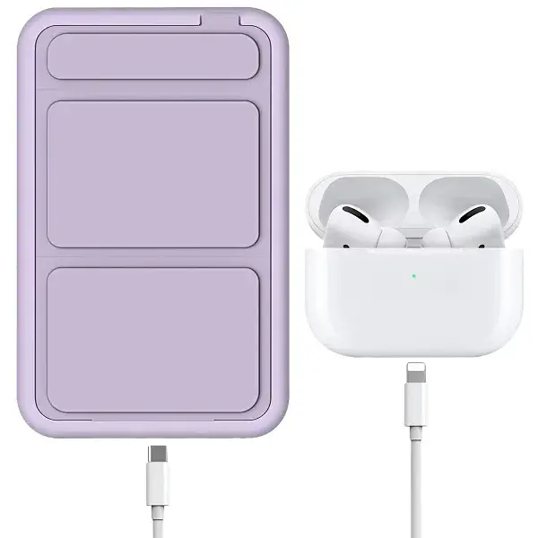 Універсальна мобільна батарея Proove Hyperion 20W 10000mAh Purple (PBHN15020009) - фото 5