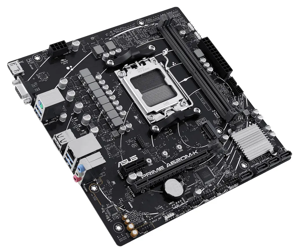 Материнська плата Asus Prime A620M-K Socket AM5 - фото 3