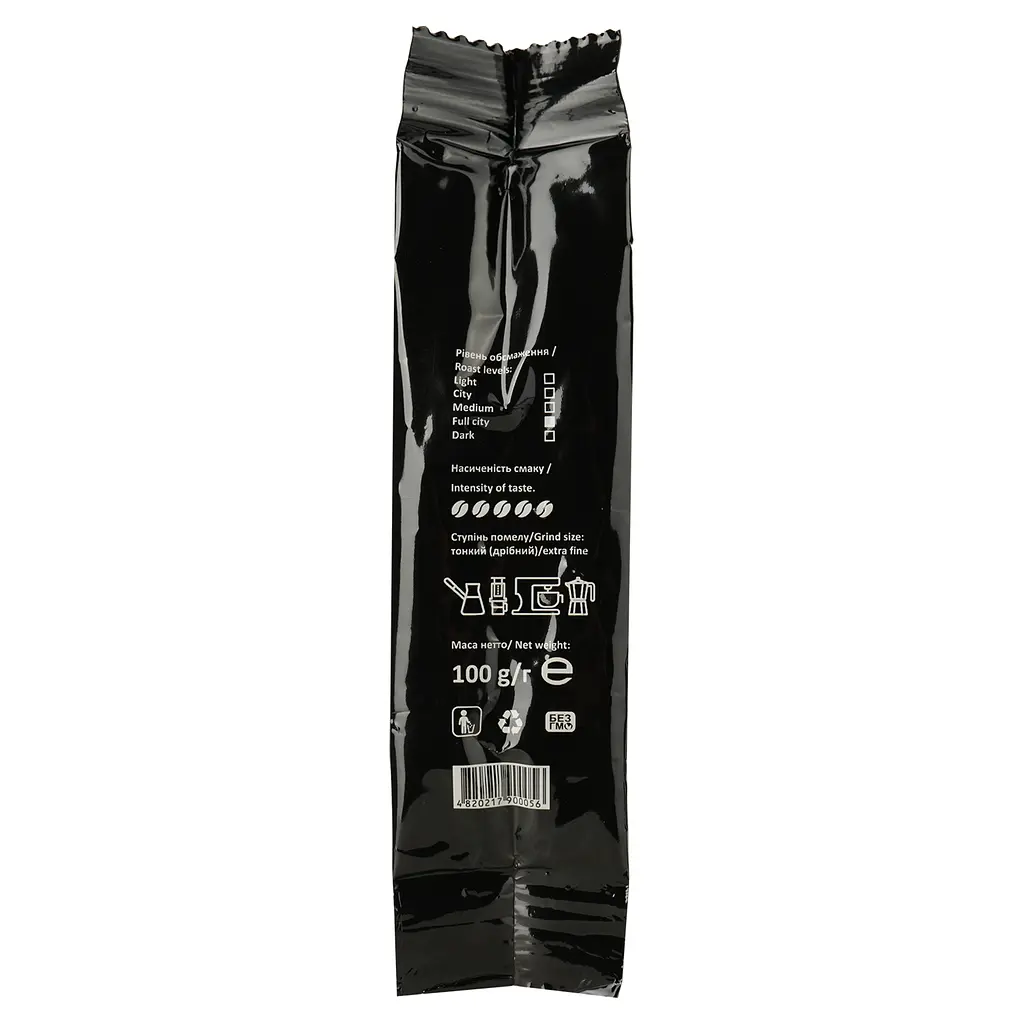 Кава мелена Tutto Caffe Nero 100 г - фото 3