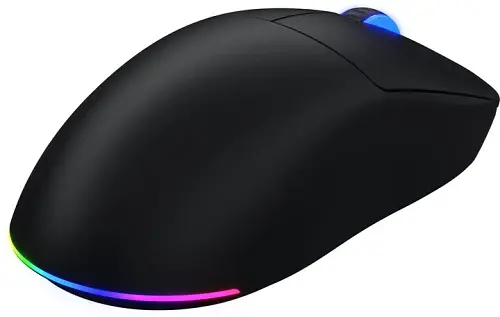Миша бездротова Hator Quasar 3, Black, Bluetooth / 2.4GHz / USB, оптична (сенсор PixArt PMW 3311), до 12000 dpi, 35G, перемикачі Hator Optical 100M / Huano 3M, акумулятор 600 mAh (HTM730) - фото 3