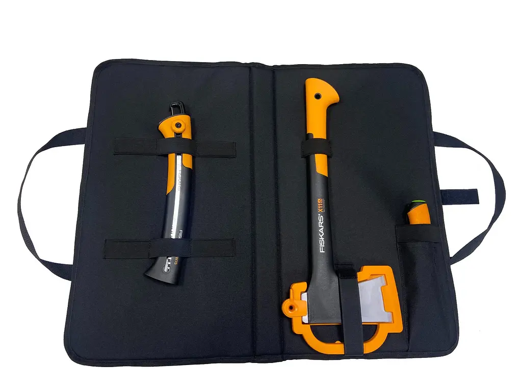 Подарунковий набір Fiskars (Сокира 1015640+ніж 1023619+пила 1000614) 2021283 - фото 4