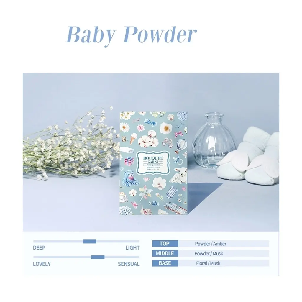 Ароматичне саше Bouquet Garni Baby Powder 8 шт (8809851341773) - фото 2