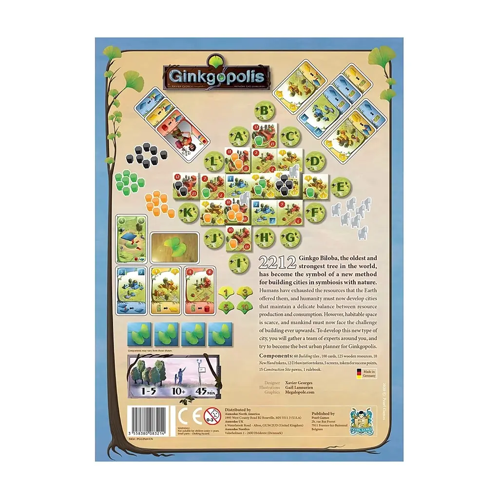 Настільна гра Pearl Games Ginkgopolis (Гінкгополіс) англ. (3558380083214) - фото 5
