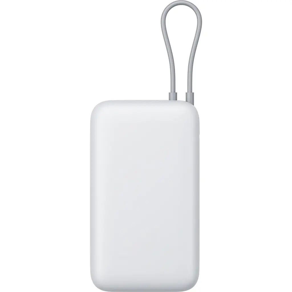 Зовнішній акумулятор Xiaomi Integrated Cable 20000mAh 22.5W Light Gray (BHR9738GL) [156080] - фото 2