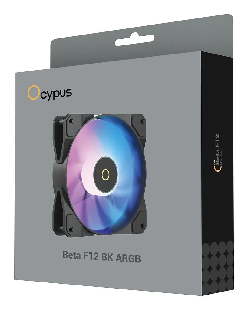 Вентилятор Ocypus BETA F12 BK 120MM ARGB (BETA-F12-BK1AM00X-GL) - фото 7
