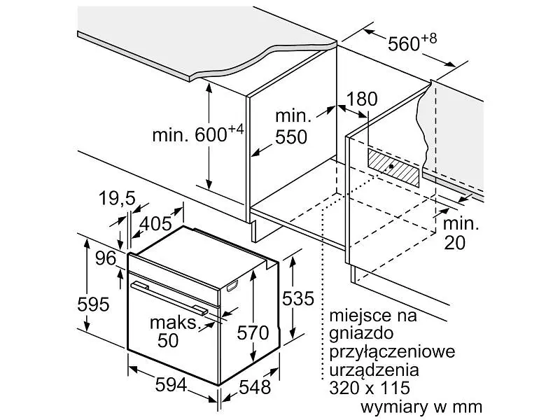 Духовка електрична Bosch HBA572EM3 - фото 6