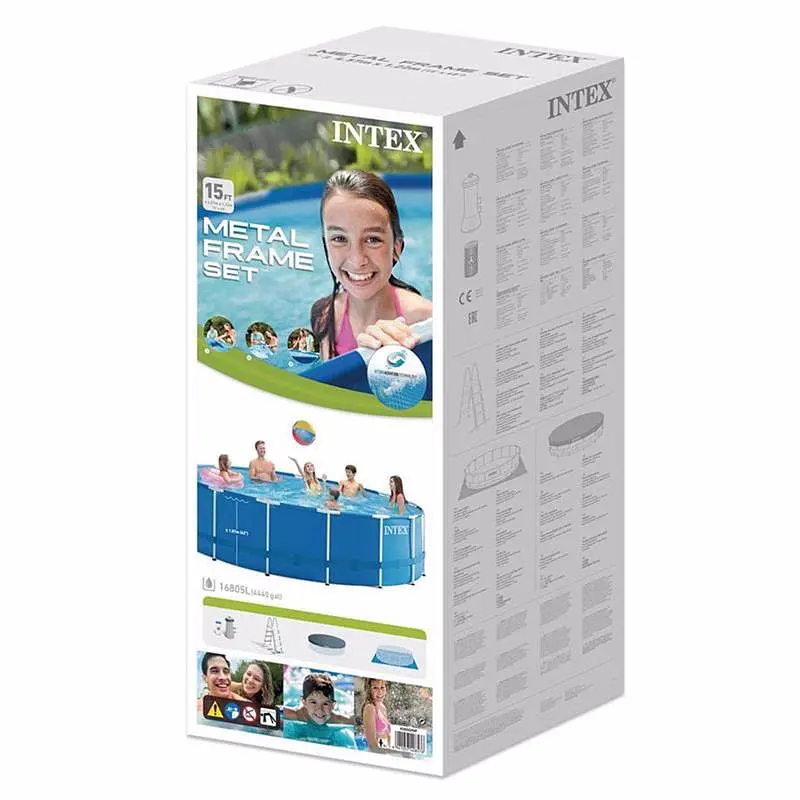 Басейн каркасний Intex 28242 (457-122см), 16805 л - фото 2