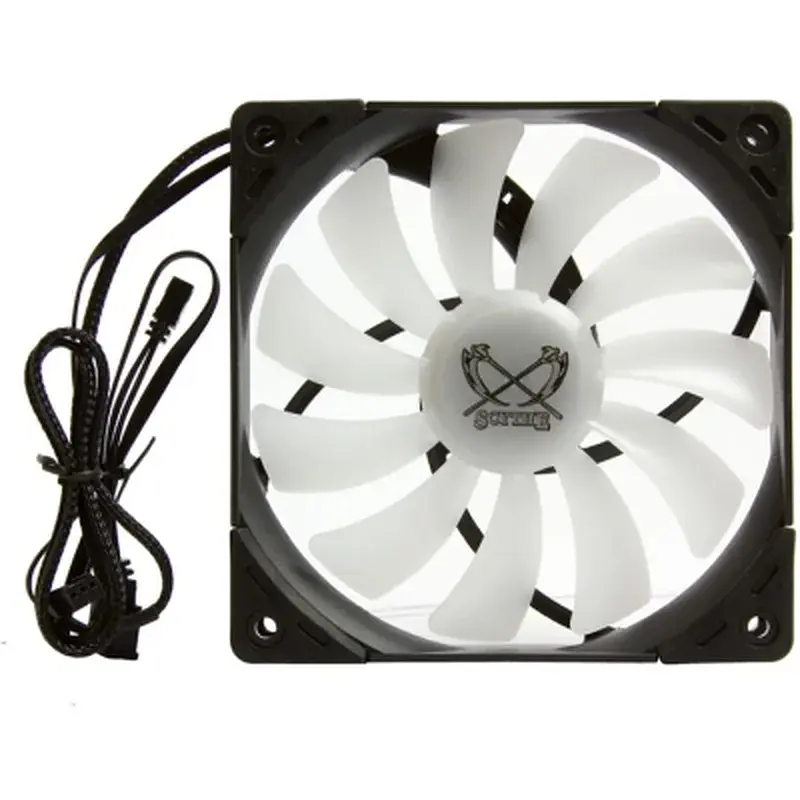 Кулер до корпусу Scythe Kaze Flex 120 RGB Fan (SU1225FD12LR-RD) - фото 3