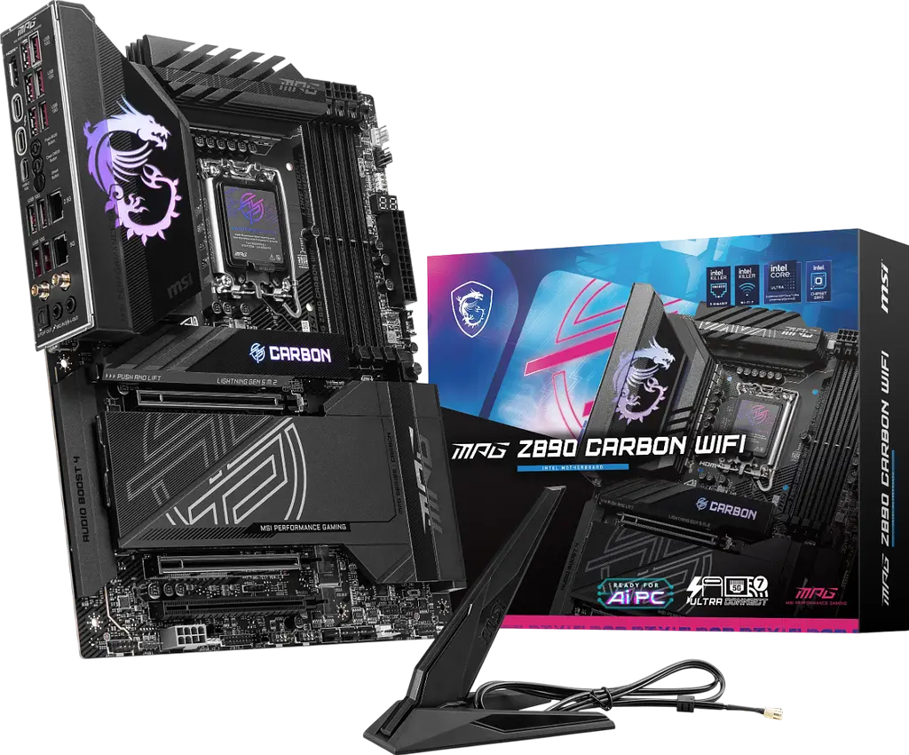 Материнська плата MSI Z890 MPG Carbon Wi-Fi LGA 1851 (MPG Z890 CARBON WIFI) - фото 2