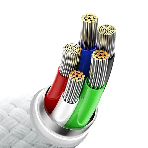 PD Кабель Baseus Glimmer Series Fast Charging Data Cable Type-C to iP 20W 1m білий CADH000002 - фото 5