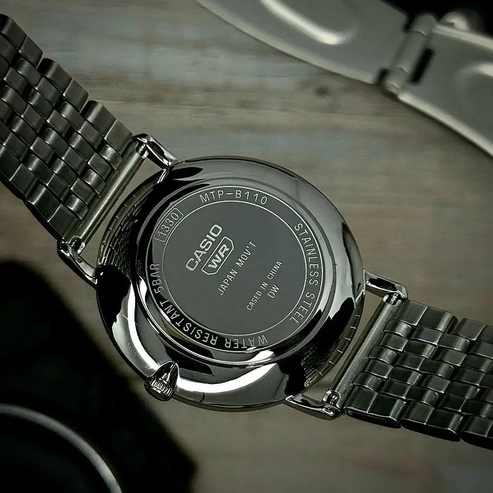 Чоловічий годинник Casio MTP-B110D-7A Сріблястий ( AT1141-0261 ) - фото 7