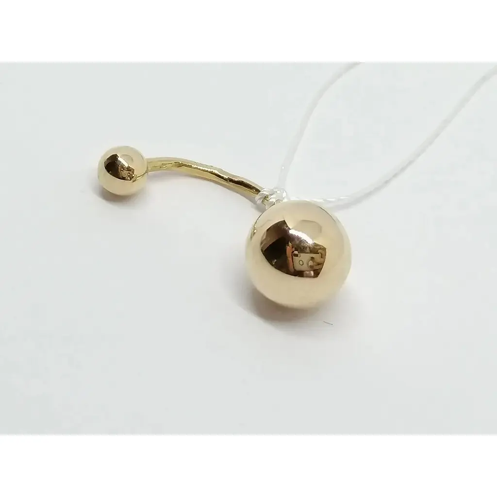 Золота сережка-пірсинг Імперія золота. ПС053И - фото 2