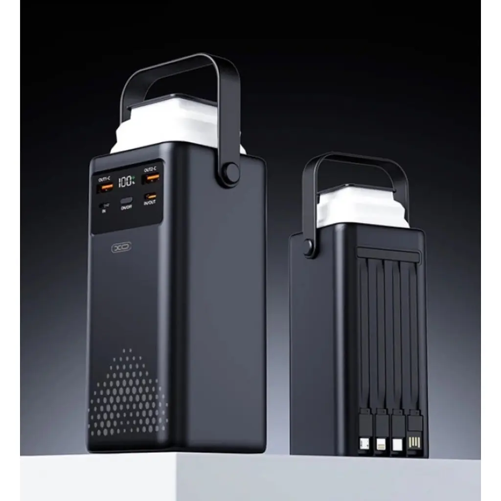 Зовнішній акумулятор XO PR287 80000mAh 22.5W Black (714811) [172657] - фото 5