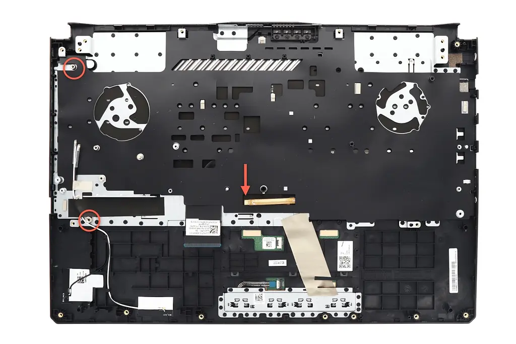 Топкейс ноутбука / верхня панель та клавіатура для ноутбука Asus TUF Gaming FX506HE, FX506HF, FA506QE, TUF506QE (90NR0JE7-R31UA0) Оригінал від Asus, Верхня панель клавіатури - фото 2