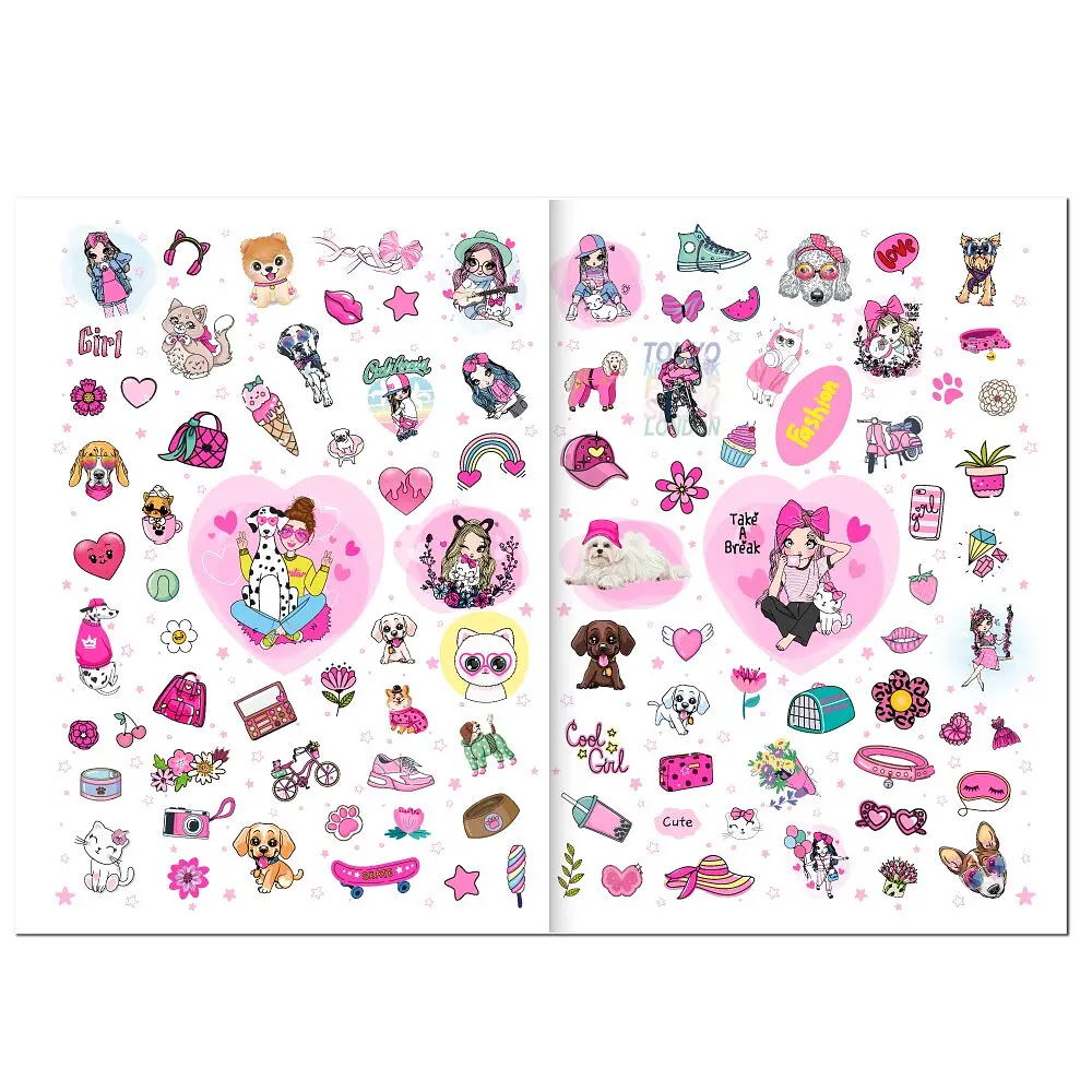 Видання для дозвілля серія Dream Style книга Girls Pets Апельсин РМ-88-02 shop (9786178275983) - фото 3