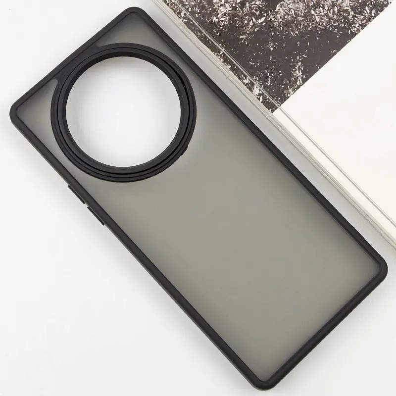 Чехол TPU+PC Lyon Frosted для Xiaomi Redmi 14C / Poco C75 Black - фото 2