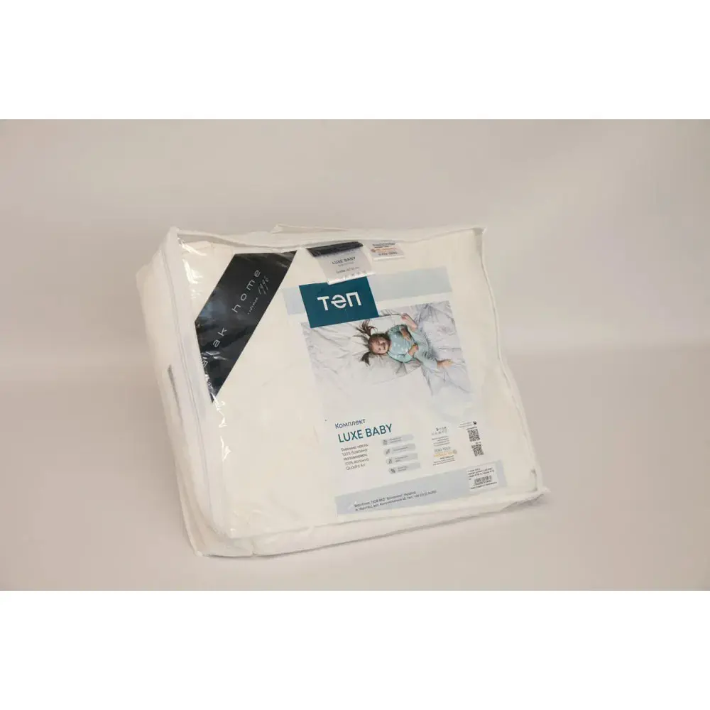 Комплект спальный ТЕП Luxe Baby: одеяло 80х80 см + подушка 40х60 см (1-02228_00000) - фото 2