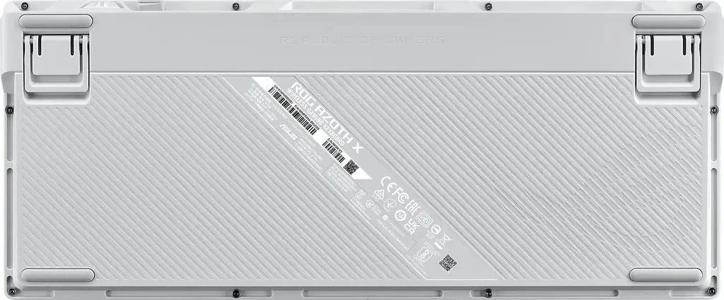 Клавиатура ASUS ROG Azoth X 75% Exploded NX Snow V2 EN PBT Black (90MP044F-BKUA30) - фото 5