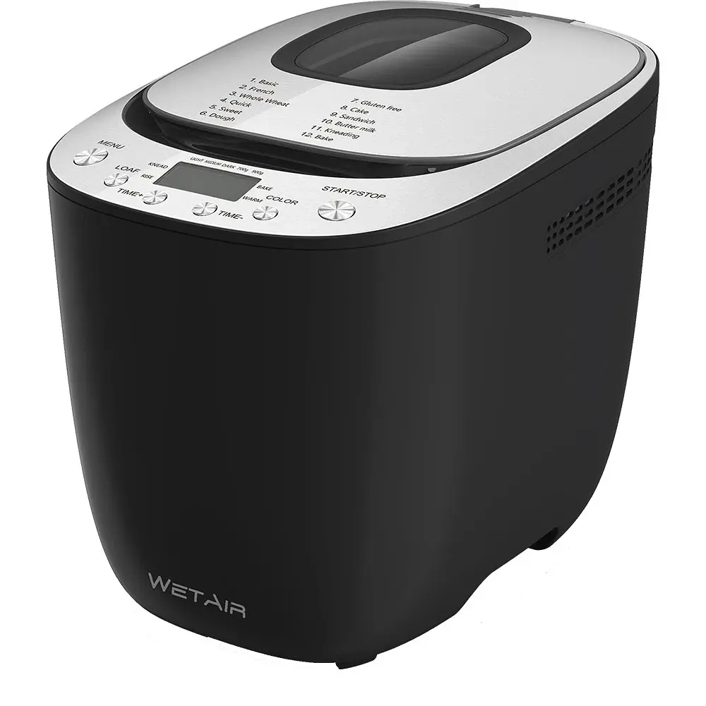 Хлібопічка WetAir WBM-X4406 Black UA