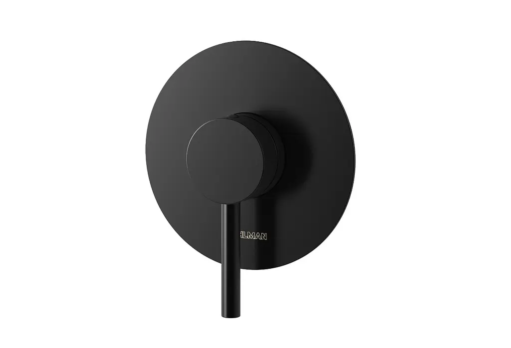 Душевая система Kohlman Axel 30 black + BOX скрытого монтажа KPL-QW220AB30, Черный матовый - фото 3