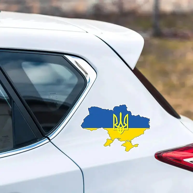 Наліпка на авто Україна - фото 2