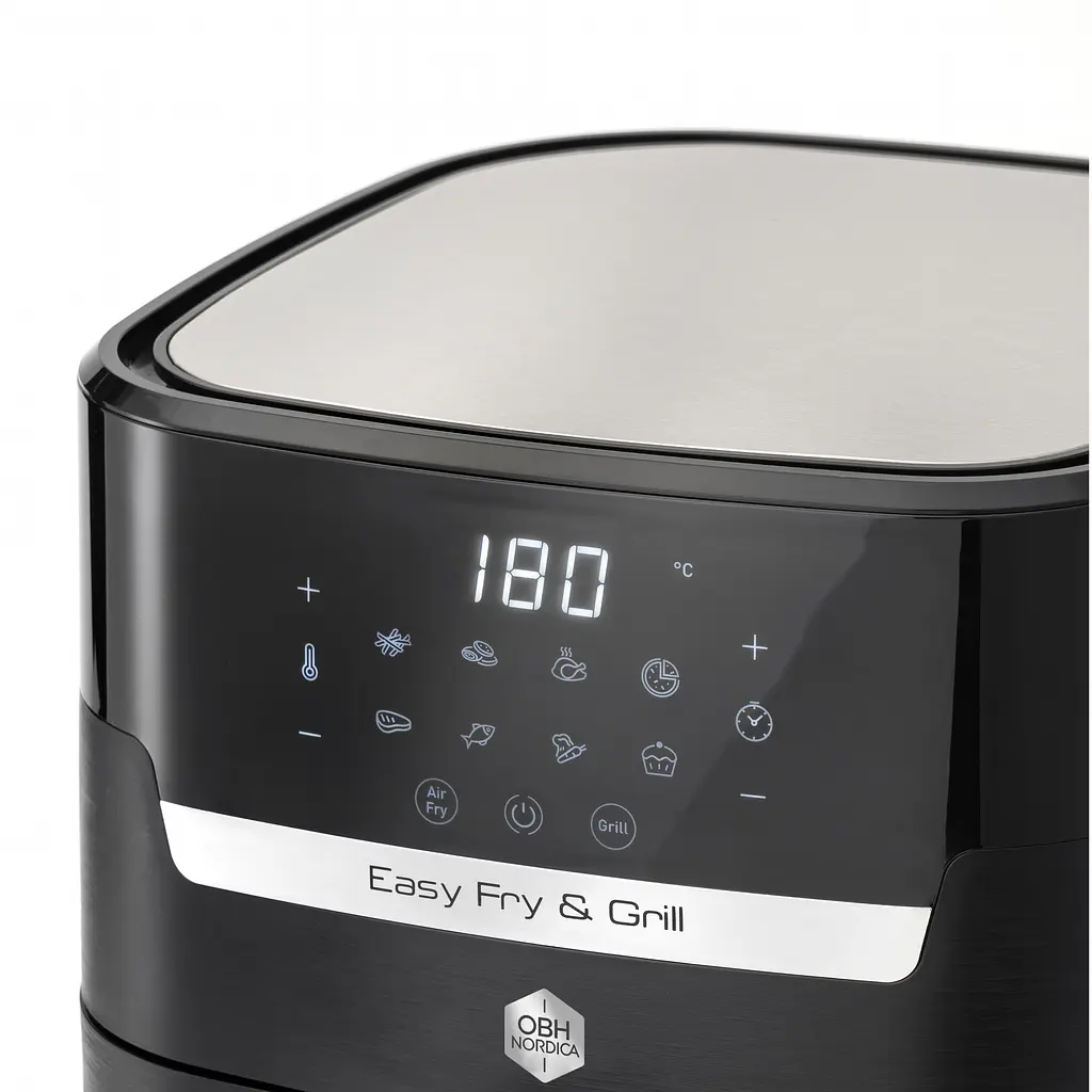 Мультипіч OBH Nordica EasyFry&Grill Precision 1550 Вт чорна (AG5058S0) - фото 5